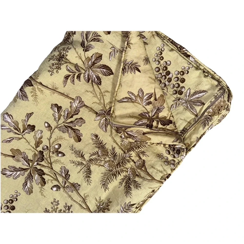 Custom Made Schumacher Brantwood Pine Duvet Cushion Cover Non-Standard 61x84